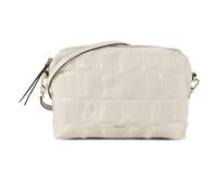 abro Kaia Umhängetasche Leder 22 cm weiss