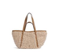 Abro Latxa Cosmo Large Shopper beige, Kunstfell, Damen