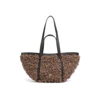abro Cosmo Shopper Tasche Leder 44 cm braun