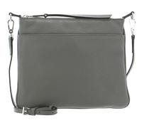 abro Leather Adria Crossbody Bag Onefold Zinc