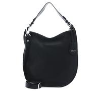 abro Leather Adria Hobo Bag Ay Black / Nickel