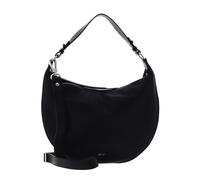 abro Leather Adria Hobo Bag Lulu Small S Black / Nickel