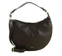 abro Leather Adria Hobo Bag Lulu Small S Dark Brown