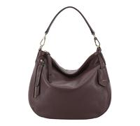 abro Leather Adria Hobo Juna S Burgundy