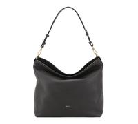 abro Leather Agave Signature Shoulder Bag Dark Brown
