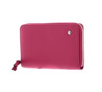 abro Leather Ariete Zip Wallet Pink