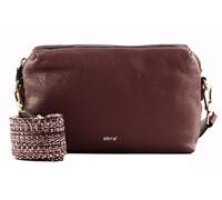 abro Leather Dalia Crossbody Bag Kaia Bordeaux
