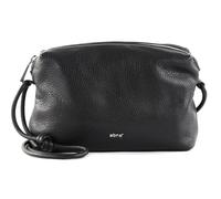 abro Leather Dalia Crossbody Bag Knotted Big Black / Nickel 