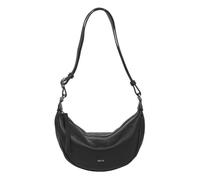 abro Leather Dalia Hobo Bag Black / Nickel