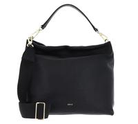 abro Leather Dalia Hobo Bag Kaia Black / Gold