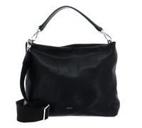 abro Leather Dalia Hobo Bag Kaia Black / Nickel