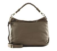 abro Leather Dalia Hobo Bag Poppy Tope