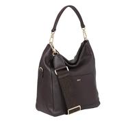abro Leather Dalia Hobo Bag Raquel Small S Dark Brown
