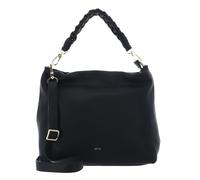 abro Leather Dalia Hobo Bag Soley Black / Gold