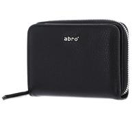 abro Leather Dalia Wallet Black / Nickel