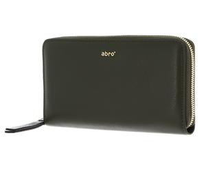 abro Leather Dalia Wallet Oliv