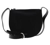 abro Leather Kaleido Lulu Crossbody Bag Small Black / Nickel