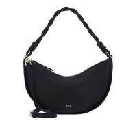 abro Leather Kavir Shoulder Bag Moon Black / Gold