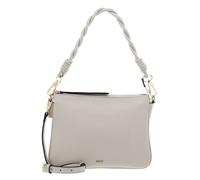 abro Leather Kavir Shoulder Bag Twofold Beige