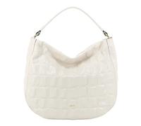 abro Leather Maxi Cocco Hobo Bag Mia Milk