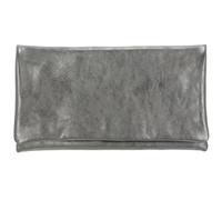 abro Leather Mimosa Clutch Bag M Guncolor