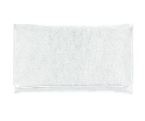 abro Leather Mimosa Clutch Bag S White / Whitegold