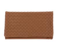 abro Leather Piuma Weaving Clutch Bag S Cuoio