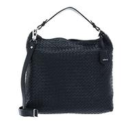 abro Leather Piuma Weaving Hobo Bag Elvi L Navy