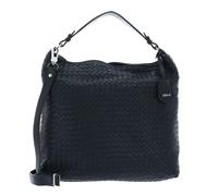 abro Leather Piuma Weaving Hobo Bag Elvi L Navy