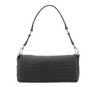 abro Leather Piuma Weaving Shoulderbag Mila Dark Brown