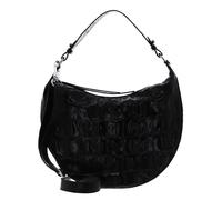 abro Leather Primitivo Hobo Bag Lulu S Black / Nickel
