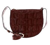 abro Leather Primitivo Lulu Crossbody Bag Small Rust