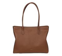 abro Schultertasche Leder 38 cm camel