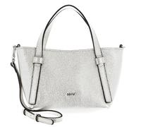 abro Leather Shimmer COSMO Mini Handbag White / Whitegold