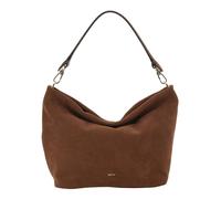 abro Ebony Suede - Beuteltasche 28 cm (wood)