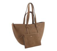 abro Leather Suede Shopper COSMO M Camel