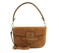 Abro Leather Suede Shoulder Bag Camilla Cuoio