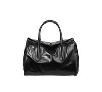 abro - Leder Alias soft Cityshopper Shopper Accordion Black-Gold Schwarz