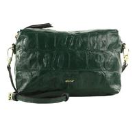abro Leder Maxi Cocco Crossbody Bag Kaia Pixie Green