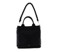 Abro Leder Schultertasche Leather Dalia Shopper Kaia Black/Gold schwarz