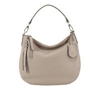 Abro Leder Schultertasche Umhängetasche Leather Adria Hobo Juna Bag Siena taupe