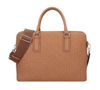 abro Lotus Handtasche Leder 39 cm cuoio