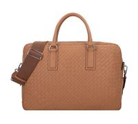 abro Lotus Handtasche Leder 40.5 cm braun