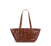 Abro Maxi Cocco Alba Schultertasche cognac, Leder, Damen