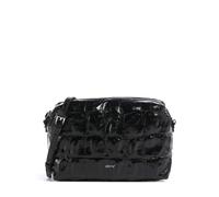 Abro Maxi Cocco Kaia Umhängetasche schwarz, geprägtes Leder, Damen