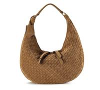 abro Nana Schultertasche Leder 37 cm grün