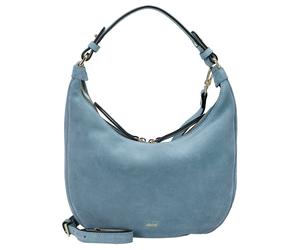 abro Nana Suede - Schultertasche Mini 27.5 cm (sapphire)