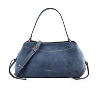 abro Necessity Schultertasche Leder 40 cm blau