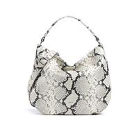 Abro Pitone Mia Beuteltasche elfenbein, geprägtes Leder, Damen