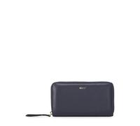 Abro Portemonnaie - Großes Portmonnaie aus Leder - Gr. unisize - in Blau - für Damen